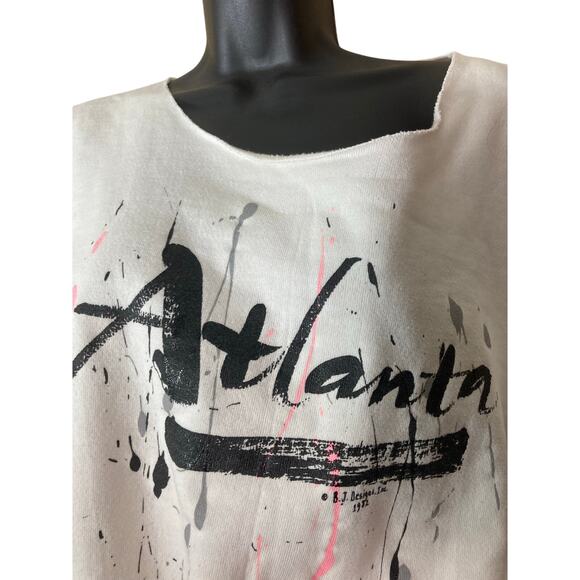 Vintage T-shirt/ Sweat Shirt Sleeveless Atlanta BJ Designs, Inc. 1982 - Picture 4 of 5